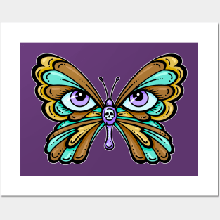 Butterfly Eyes Posters and Art